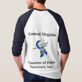 I Support CV-C.O.P.S. T-shirt (Achterkant)