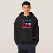 I support Proud Mississippi and Texas Neanderthals Hoodie (Voorkant volledig)