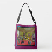 I support TAG Tote Crossbody Tas (Achterkant)