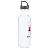 I Support The Autism Community Water Bottle Waterfles (Achterkant)