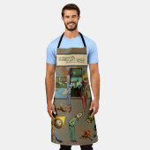 I support the Topeka Art Guild Apron Schort (Gedragen)
