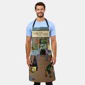 I support the Topeka Art Guild Apron Schort (Gedragen)