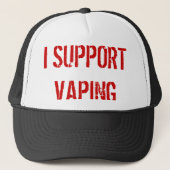 I SUPPORT VAPING TRUCKER PET (Voorkant)