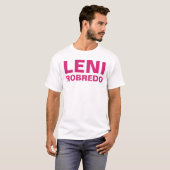 I Support Vice President LENI Robredo CUSTOMIZABLE T-shirt (Voorkant volledig)