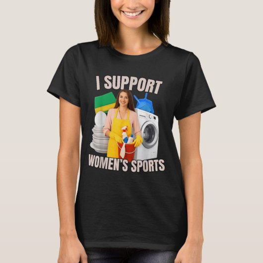 I Suprt Women's Srts Unwearable Aduld Humor Bootle T-shirt (Voorkant)