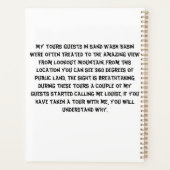 I survided a tour with Louise Planner (Achterkant)