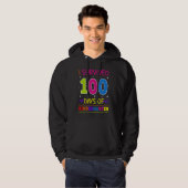 I Survived 100 Days Of Kindergarten Pre K Teacher  Hoodie (Voorkant volledig)