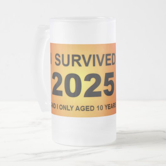 I Survived 2025  Matglas Bierpul (Voorkant links)