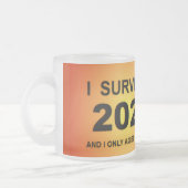I Survived 2025  Matglas Koffiemok (Links)