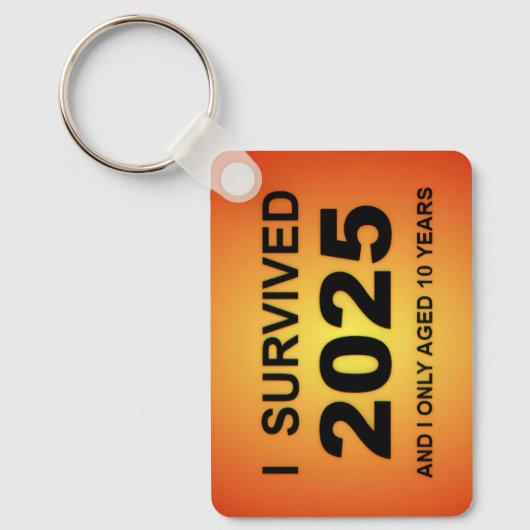 I Survived 2025  Sleutelhanger (Voorkant)