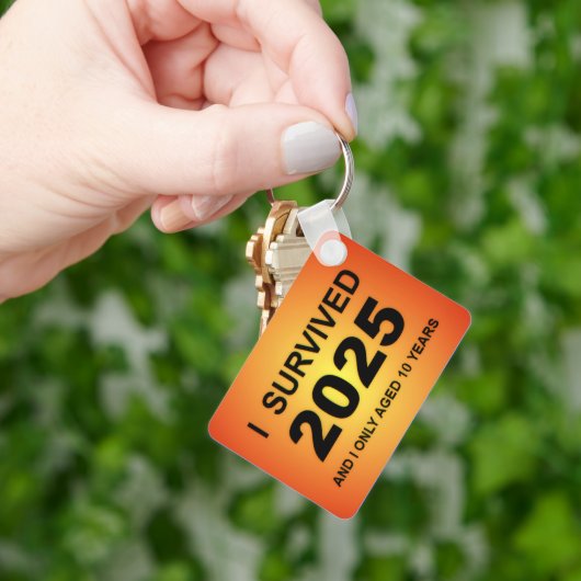 I Survived 2025  Sleutelhanger (Hand)