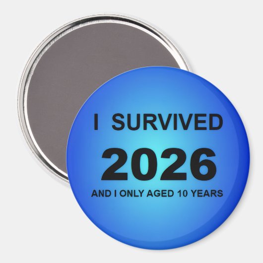 I Survived 2026 Magneet (Voorkant / Achterkant)