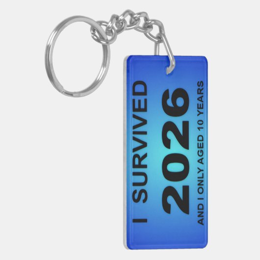 I Survived 2026 Sleutelhanger (Voorkant Links)