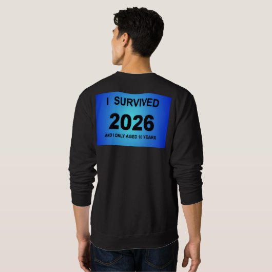 I Survived 2026 Trui (Achterkant volledig)