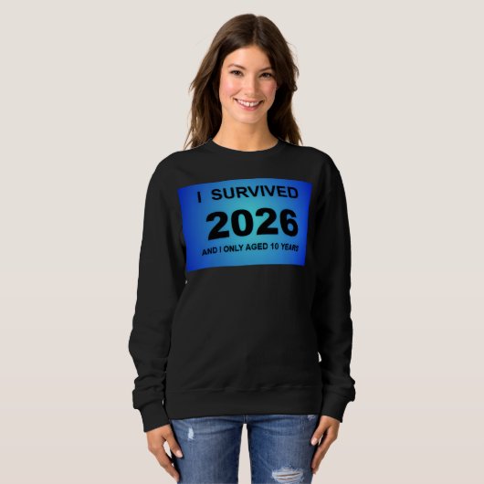 I Survived 2026 Trui (Voorkant volledig)