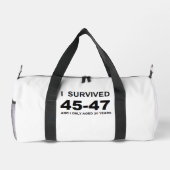 I Survived 45-47 Plunjezak (Achterkant)