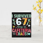 I Survived 67 Days Of Cafeteria Chaos Lunch Lady S Kaart (Gele Bloem)