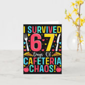 I Survived 67 Days Of Cafeteria Chaos Lunch Lady S Kaart (Gele Bloem)