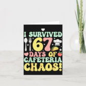 I Survived 67 Days Of Cafeteria Chaos Six Seven Me Kaart (Voorkant)
