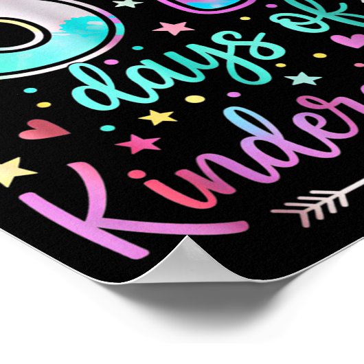 I Survived 67 Days Of Kindergarten Funny Six Seven Poster (Hoek)