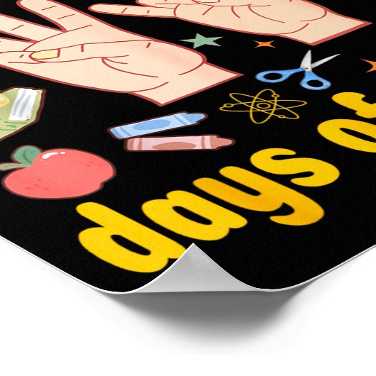 I Survived 67 Days Of School American Sign Languag Poster (Hoek)