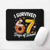 I Survived 67 Days Of School Chicken Banana Kids 6 Muismat (Met muis)