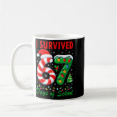 I Survived 67 Days Of School Christmas Candy Cane  Koffiemok (Links)