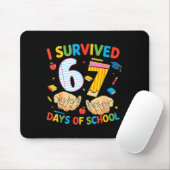 I Survived 67 Days Of School Cool Teacher Design Muismat (Met muis)