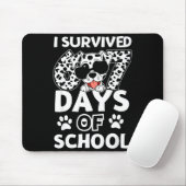 I Survived 67 Days Of School Dabbing Dalmatian Dog Muismat (Met muis)