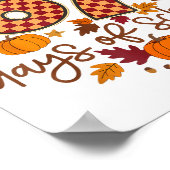 I Survived 67 Days Of School Fall Autumn Six Seven Poster (Hoek)