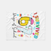 I Survived 67 Days Of School Fun Meme Six Seven 6- Fleece Deken (Voorkant (Horizontaal))