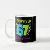 I Survived 67 Days Of School Funny 67 Meme Science Koffiemok (Links)