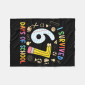 I Survived 67 Days Of School Funny 67 Meme Teacher Fleece Deken (Voorkant (Horizontaal))