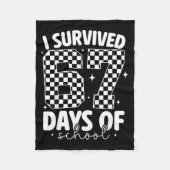 I Survived 67 Days Of School Funny 67 Meme Teacher Fleece Deken (Voorkant)