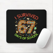 I Survived 67 Days Of School Funny 67 Meme Teacher Muismat (Met muis)