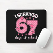 I Survived 67 Days Of School Funny 67 Meme Teacher Muismat (Met muis)