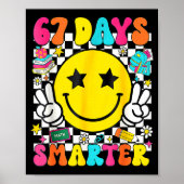 I Survived 67 Days Of School Funny 67 Meme Teacher Poster (Voorkant)