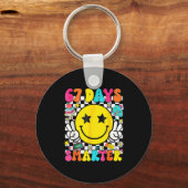 I Survived 67 Days Of School Funny 67 Meme Teacher Sleutelhanger (Voorkant)