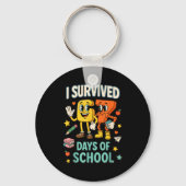 I Survived 67 Days Of School Funny 67 Meme Teacher Sleutelhanger (Voorkant)