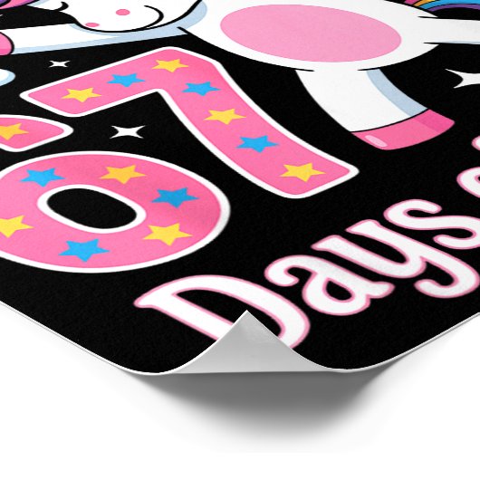 I Survived 67 Days Of School Funny 67 Teachers Kid Poster (Hoek)