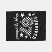 I Survived 67 Days Of School Funny 67 Teachers Stu Fleece Deken (Voorkant (Horizontaal))