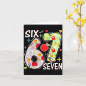 I Survived 67 Days Of School Funny 67 Teachers Stu Kaart (Gele Bloem)