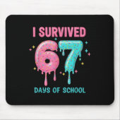 I Survived 67 Days Of School Funny 67 Teachers Stu Muismat (Voorkant)