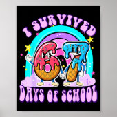 I Survived 67 Days Of School Funny 67 Teachers Stu Poster (Voorkant)
