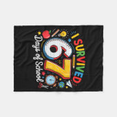 I Survived 67 Days Of School Funny 6 7 Meme Teache Fleece Deken (Voorkant (Horizontaal))