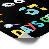 I Survived 67 Days Of School Funny Black Cat Six S Poster (Hoek)