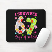 I Survived 67 Days Of School Funny Camouflage Boy Muismat (Met muis)