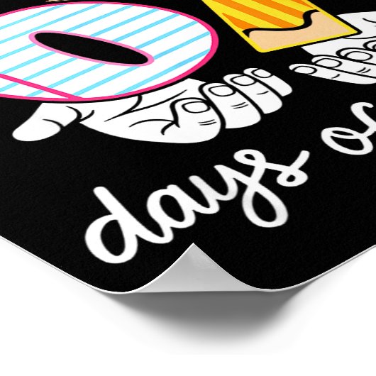 I Survived 67 Days Of School Funny Cool Meme Stude Poster (Hoek)