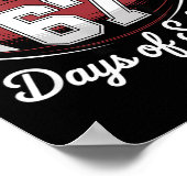 I Survived 67 Days Of School Funny Football  Poster (Hoek)