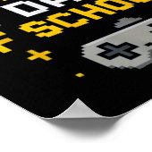 I Survived 67 Days Of School Funny Gamer Student M Poster (Hoek)